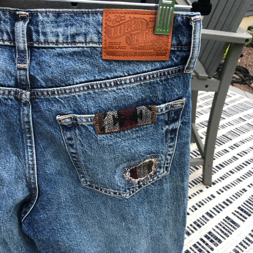 Ladies  Patchwork Jeans by - Picture 7 of 12